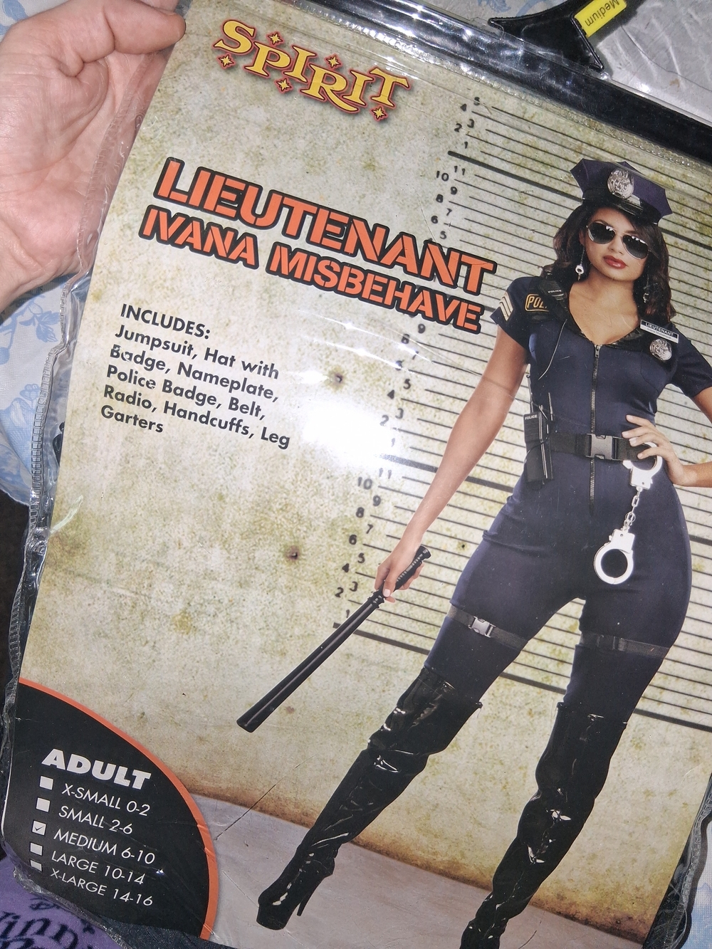 Spirit Lieutenant Ivana Misbehave Women's Jumpsuit - Halloween Costume